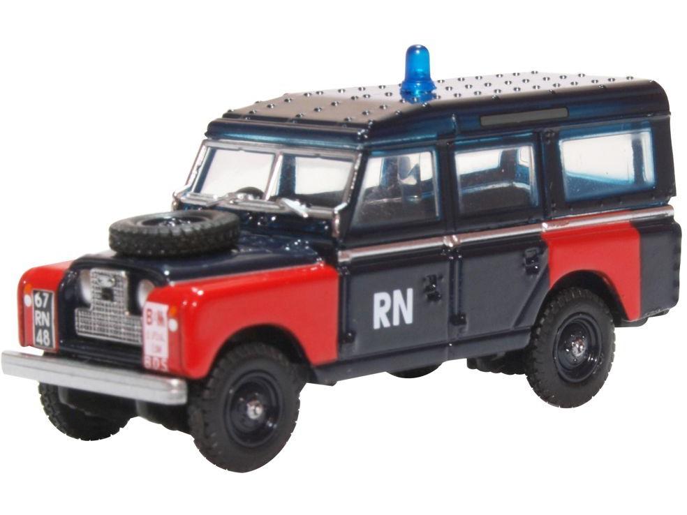 Land Rover Series 2 LWB Station Wagon Royal Navy 1:76 Scale Diecast Model Car – Oxford Diecast-Oxford Diecast-Diecast Model Centre