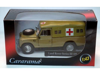 Land Rover Series 3 109 Desert Ambulance - 1:43 Scale Diecast Model Car-Cararama-Diecast Model Centre