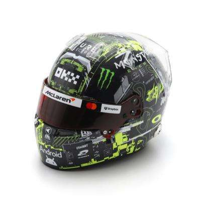 Lando Norris F1 2025 Test Helmet 1:5 Scale Spark Resin Replica