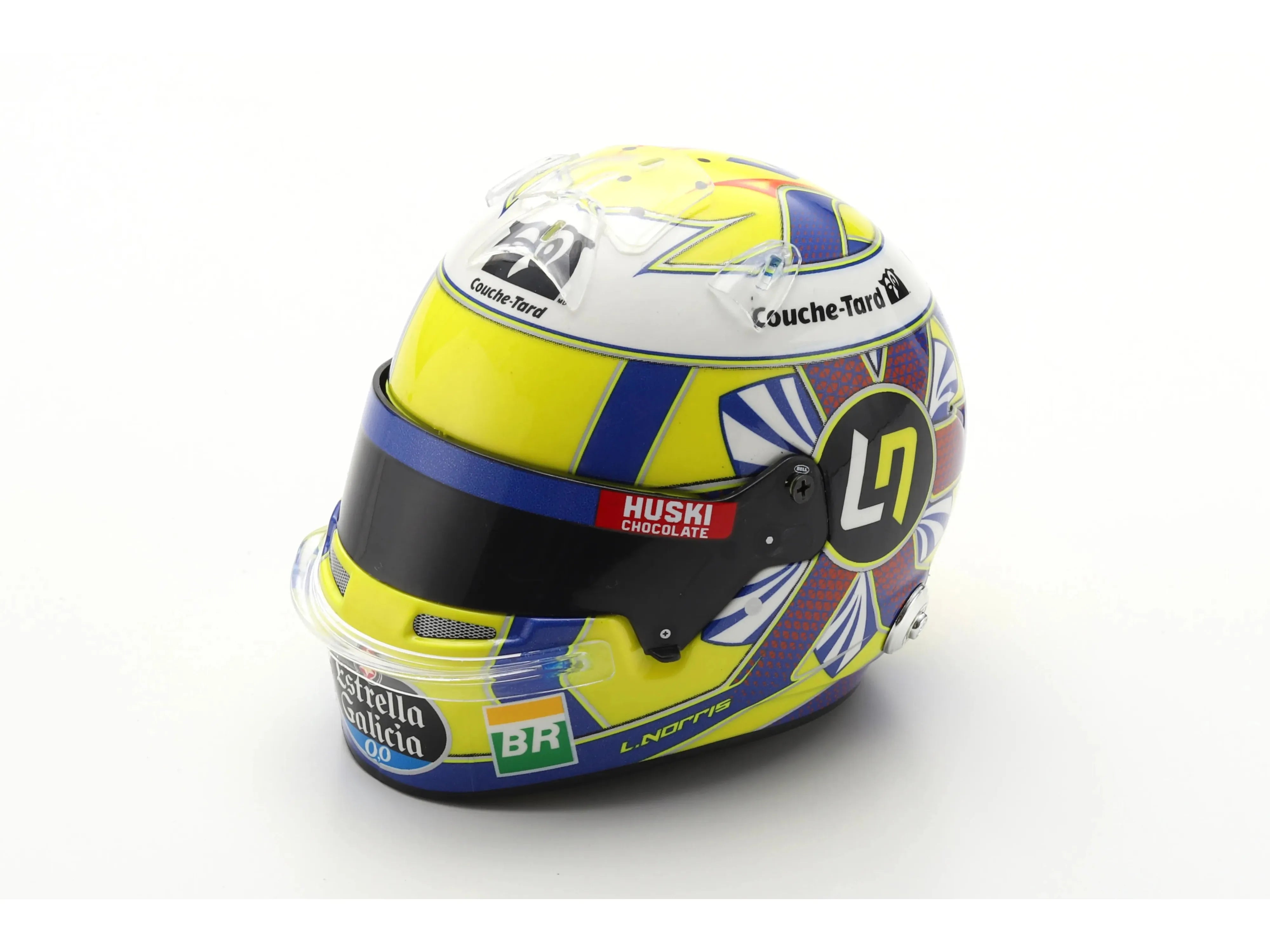 Lando Norris Replica Helmet F1 2019 1:5 Scale Spark Resin Replica-Spark-Diecast Model Centre