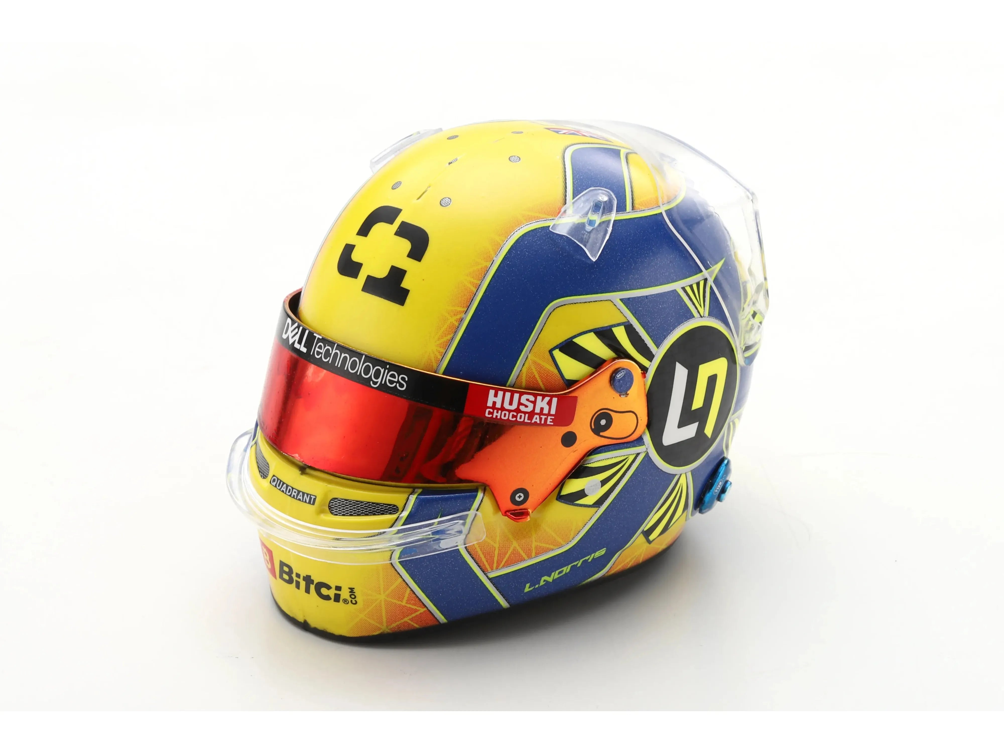 Lando Norris Replica Helmet F1 2021 1:5 Scale Spark Resin Replica-Spark-Diecast Model Centre