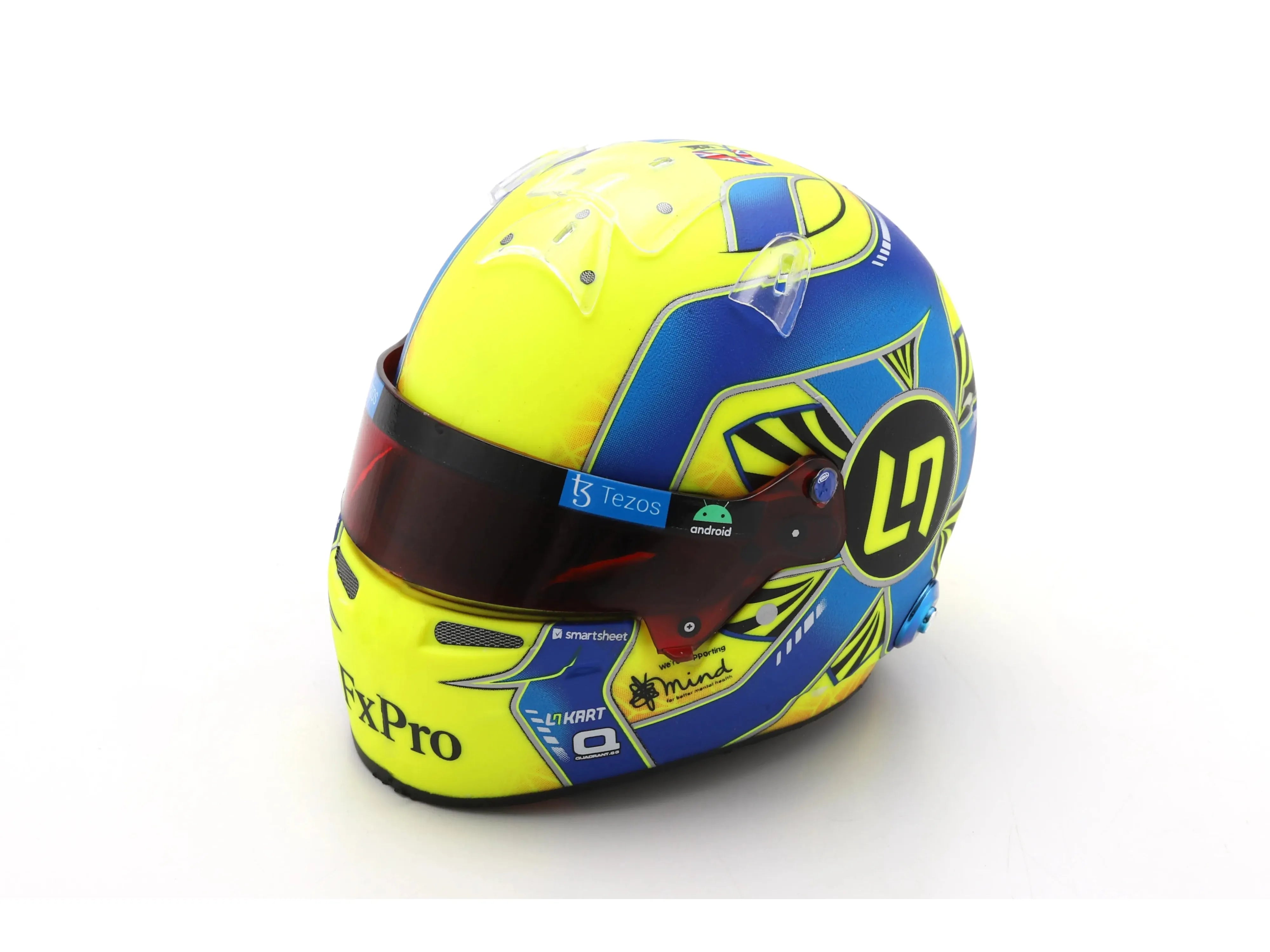 Lando Norris Replica Helmet F1 2022 1:5 Scale Spark Resin Replica-Spark-Diecast Model Centre