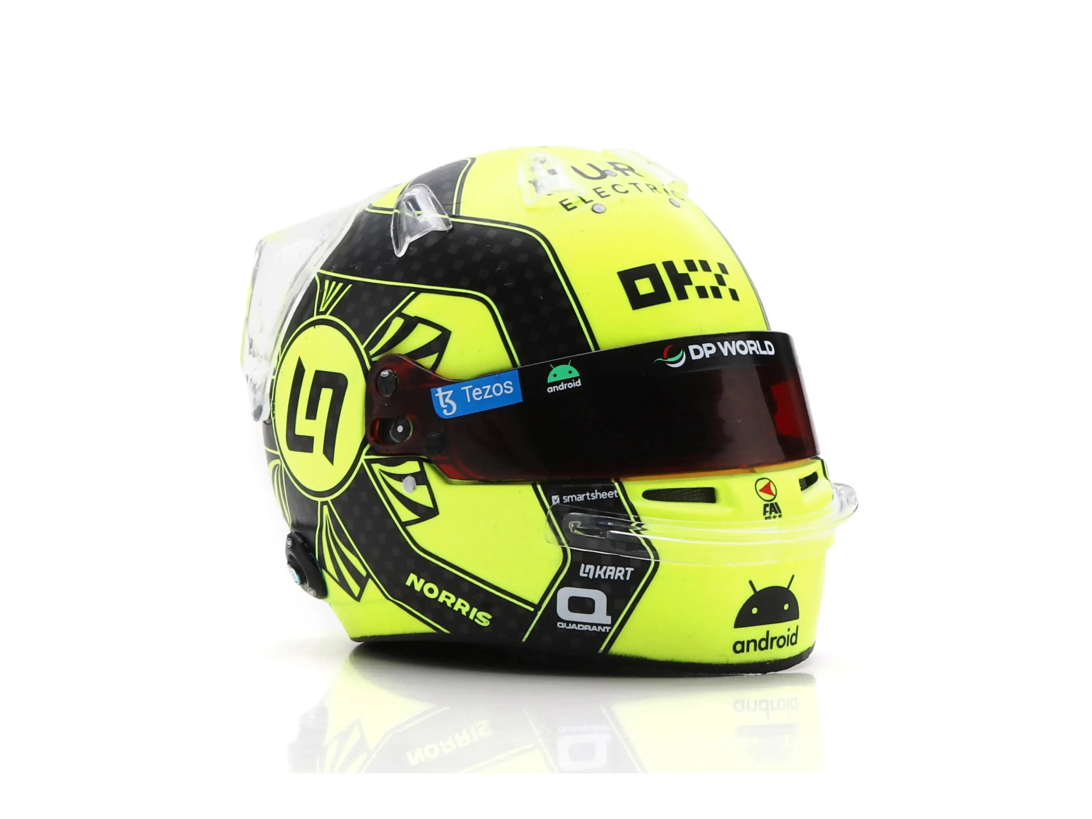 Lando Norris Replica Helmet F1 2023 1:5 Scale Spark Resin Replica-Spark-Diecast Model Centre