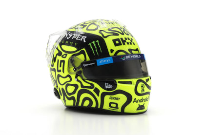 Lando Norris Replica Helmet F1 2024 1:5 Scale Spark Resin Replica-Spark-Diecast Model Centre