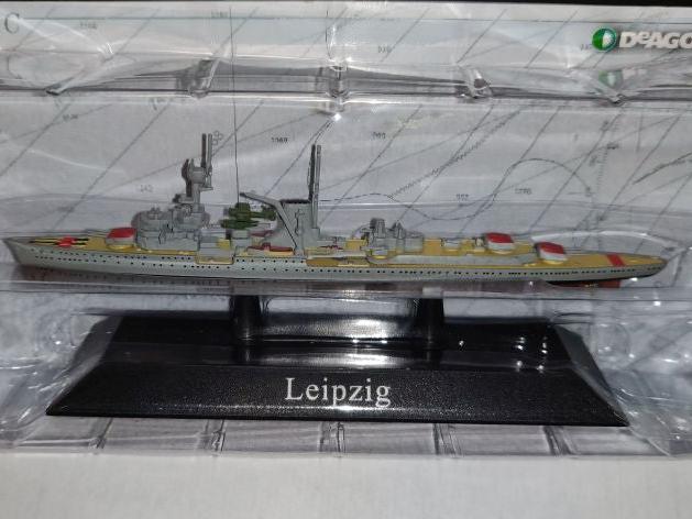 Leipzig Light Cruiser 1929 1:1250 Scale Unbranded Diecast Model-Unbranded-Diecast Model Centre