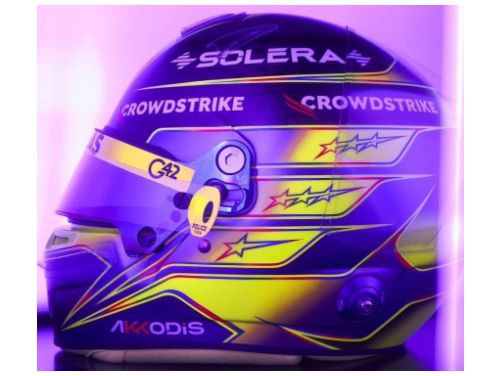 Lewis Hamilton F1 2024 - 1:5 Scale Replica Helmet-Spark-Diecast Model Centre