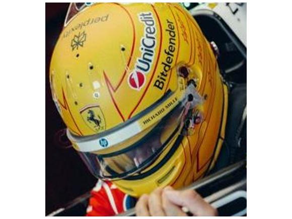 Lewis Hamilton F1 2026 Helmet 1:5 Scale Resin Replica – Looksmart-Looksmart-Diecast Model Centre