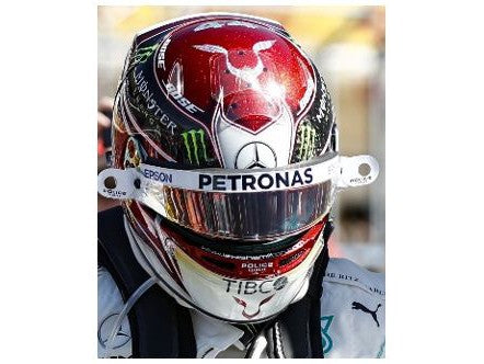 Lewis Hamilton F1 United States GP 2019 World Champion - 1:5 Scale Replica Helmet-Spark-Diecast Model Centre