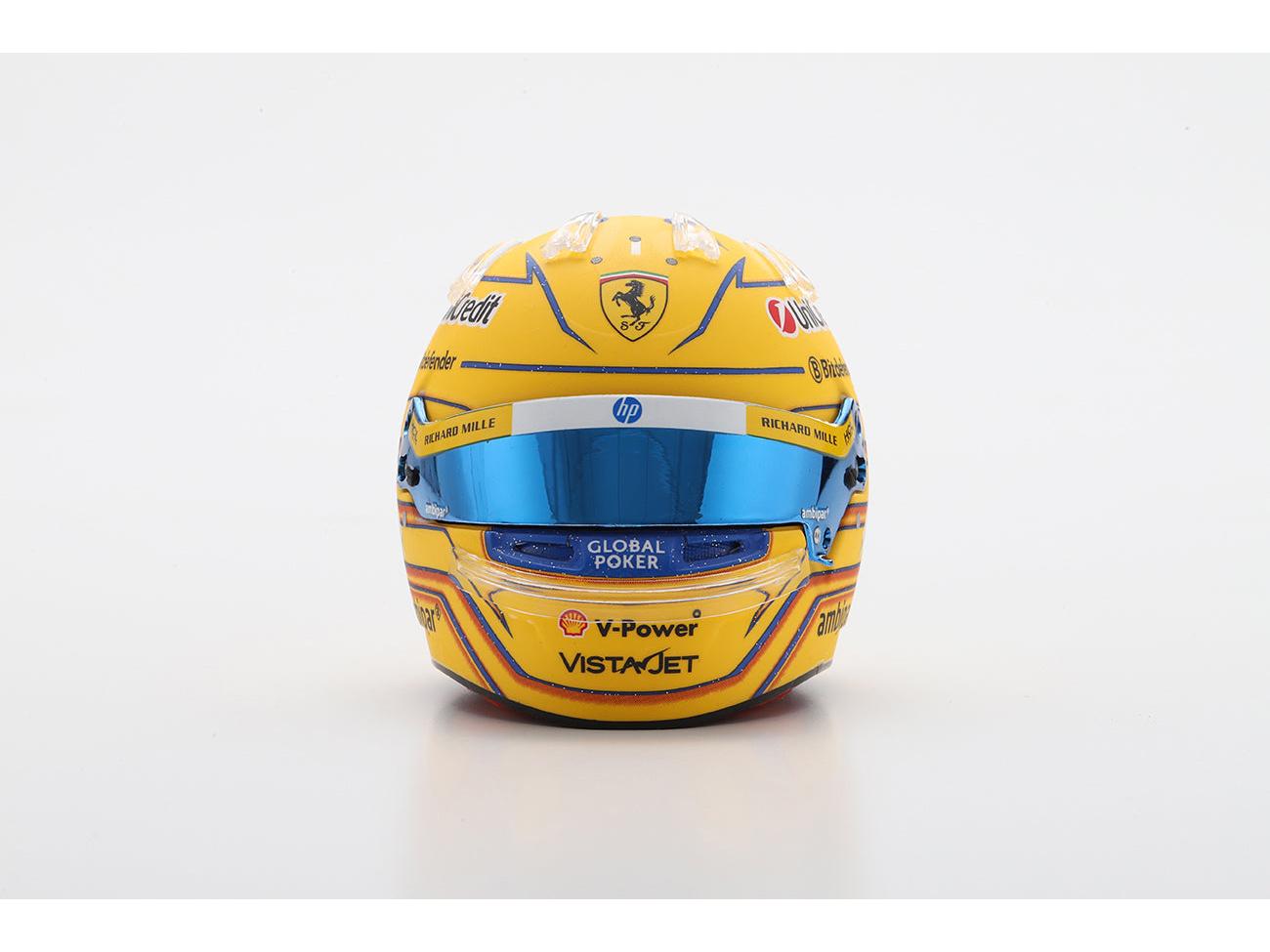 Lewis Hamilton Scuderia Ferrari Miami GP 2025 Helmet 1:5 Looksmart Resin Replica-Looksmart-Diecast Model Centre