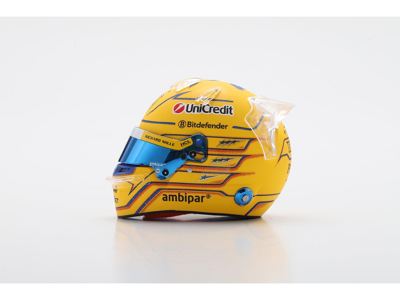 Lewis Hamilton Scuderia Ferrari Miami GP 2025 Helmet 1:5 Looksmart Resin Replica-Looksmart-Diecast Model Centre