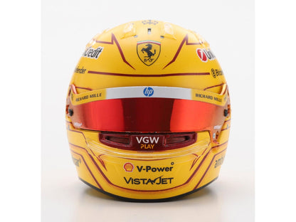 Lewis Hamilton Scuderia Ferrari Monaco GP 2025 Helmet 1:5 Scale Looksmart Resin Model Replica-Looksmart-Diecast Model Centre