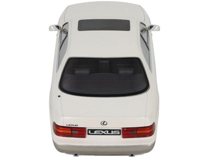 Lexus LS 400 Diamond White Pearl 051 1992 1:18 Scale Resin Car – OttOmobile-OttOmobile-Diecast Model Centre