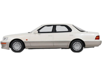 Lexus LS 400 Diamond White Pearl 051 1992 1:18 Scale Resin Car – OttOmobile-OttOmobile-Diecast Model Centre