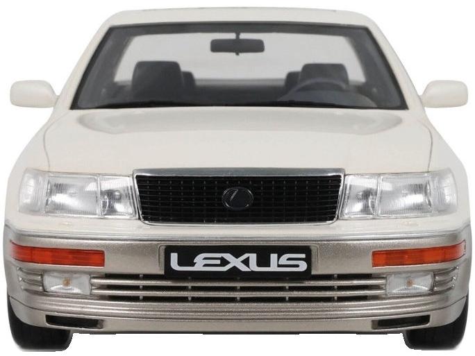 Lexus LS 400 Diamond White Pearl 051 1992 1:18 Scale Resin Car – OttOmobile-OttOmobile-Diecast Model Centre