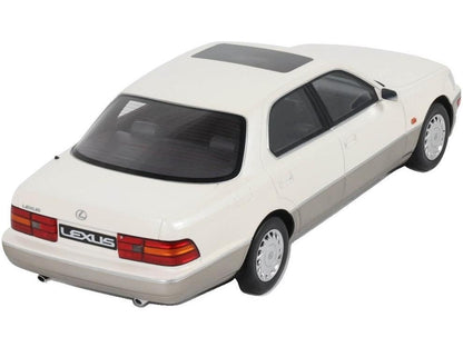Lexus LS 400 Diamond White Pearl 051 1992 1:18 Scale Resin Car – OttOmobile-OttOmobile-Diecast Model Centre