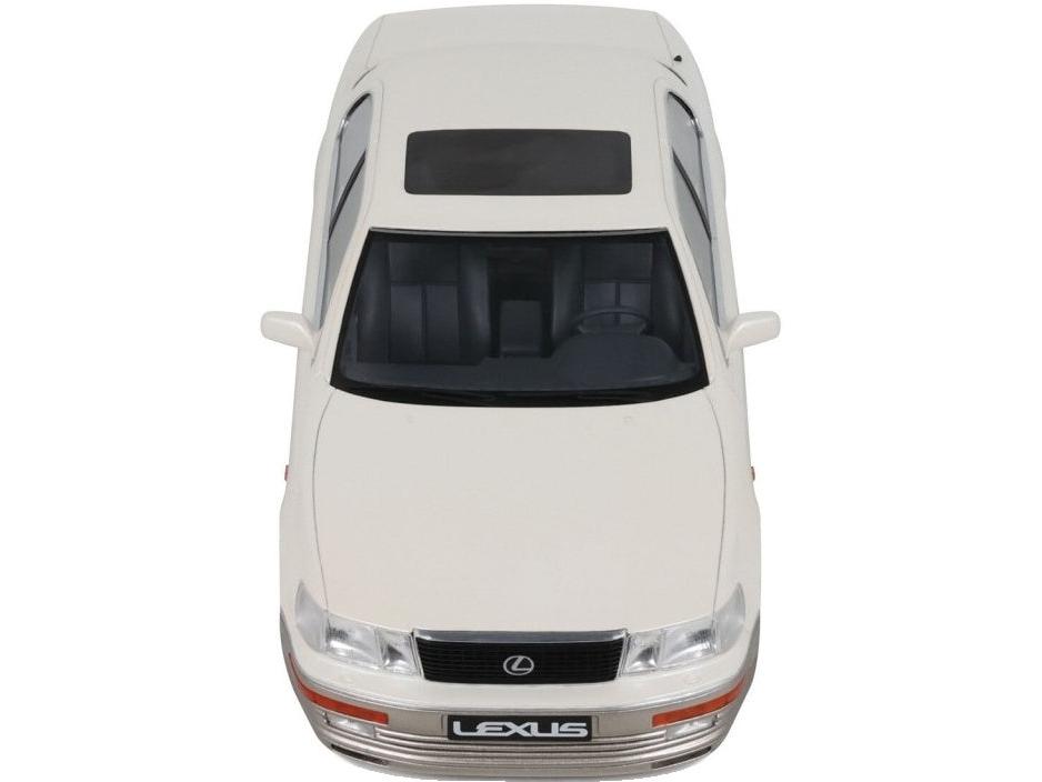 Lexus LS 400 Diamond White Pearl 051 1992 1:18 Scale Resin Car – OttOmobile-OttOmobile-Diecast Model Centre