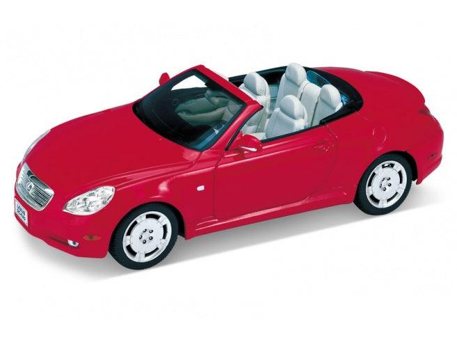 Lexus SC430 Dark Red 1:24 Scale Welly Diecast Model-Welly-Diecast Model Centre
