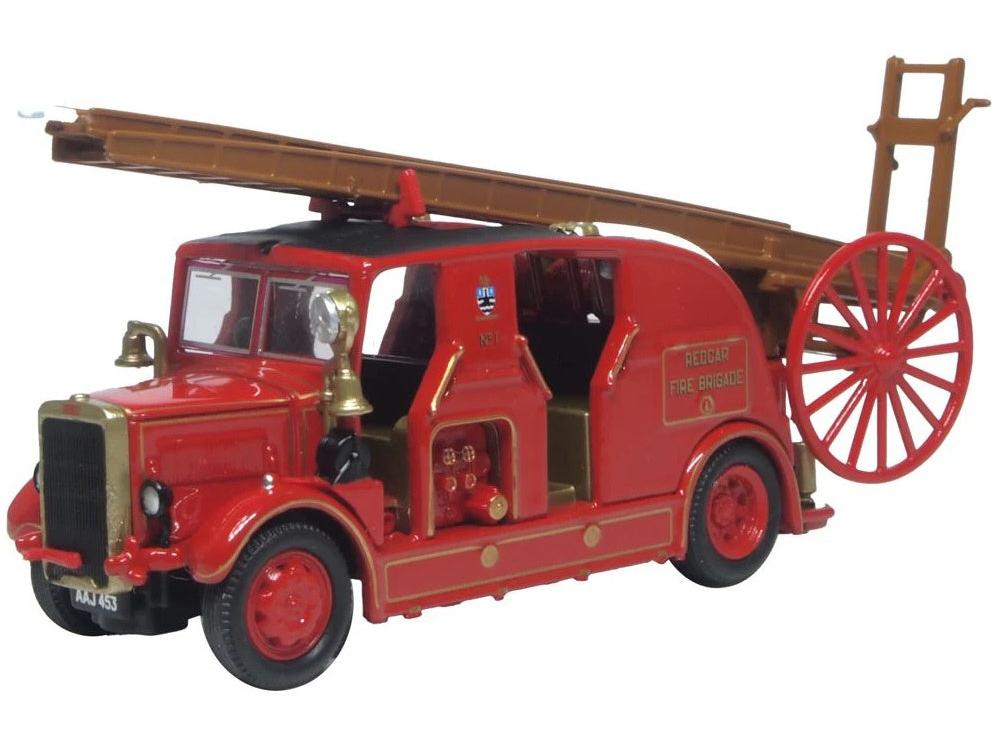 Leyland Cub FK7 Redcar Fire Brigade 1:76 Scale Diecast Model Fire Engine – Oxford Diecast-Oxford Diecast-Diecast Model Centre