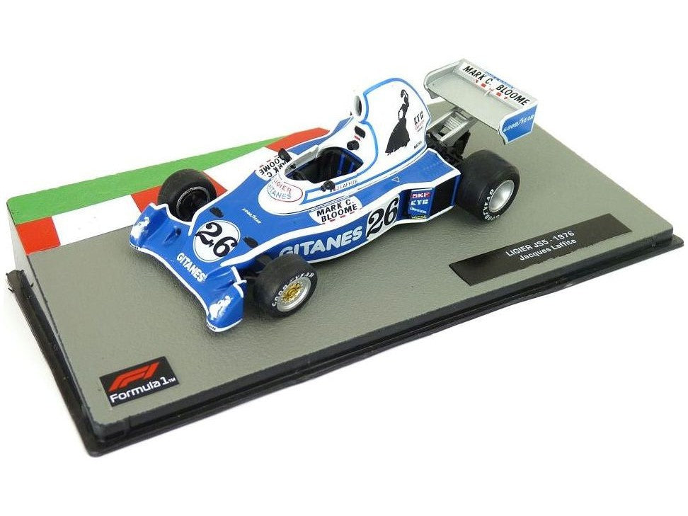 Ligier JS5 #26 F1 1976 Jacques Laffite - 1:43 Scale Model Car-Unbranded-Diecast Model Centre