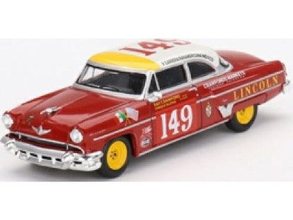 Lincoln Capri #149 Class Winner Carrera Panamericana 1954 - 1:64 Scale Diecast Model Car-MINI GT-Diecast Model Centre