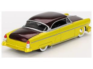 Lincoln Capri Hot Rod 1954 lime yellow - 1:64 Scale Model Car-MINI GT-Diecast Model Centre