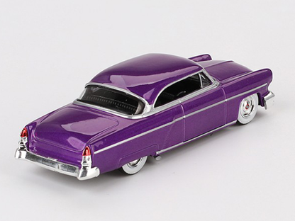 Lincoln Capri Hot Rod 1954 purple 1:64 Scale