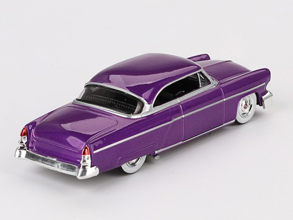 Lincoln Capri Hot Rod 1954 purple 1:64 Scale