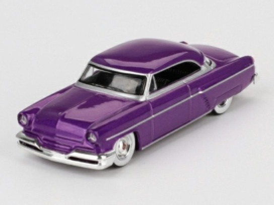 Lincoln Capri Hot Rod 1954 purple - 1:64 Scale Diecast Model Car-MINI GT-Diecast Model Centre