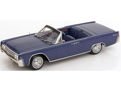 Lincoln Continental Convertible 1963 Blue Metallic Lincoln Lawyer TV-Series 1:18 Scale Diecast Car – KK Scale-KK Scale-Diecast Model Centre
