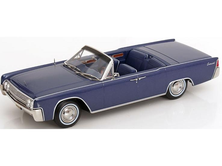 Lincoln Continental Convertible 1963 Blue Metallic Lincoln Lawyer TV-Series 1:18 Scale Diecast Car – KK Scale-KK Scale-Diecast Model Centre
