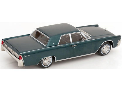 Lincoln Continental Sedan 1963 Matrix Reloaded Dark Green Metallic 1:18 Scale Diecast Car – KK Scale-KK Scale-Diecast Model Centre