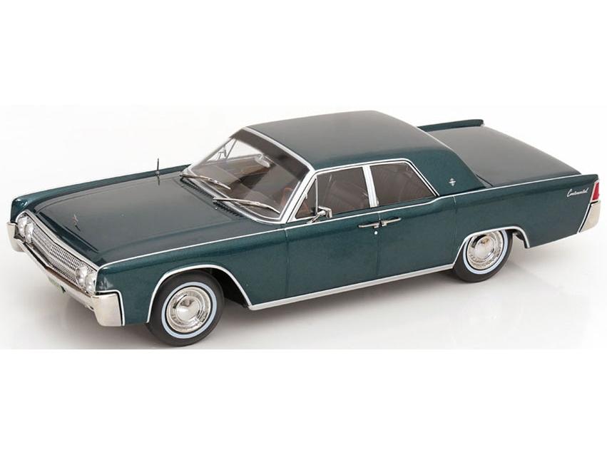 Lincoln Continental Sedan 1963 Matrix Reloaded Dark Green Metallic 1:18 Scale Diecast Car – KK Scale-KK Scale-Diecast Model Centre