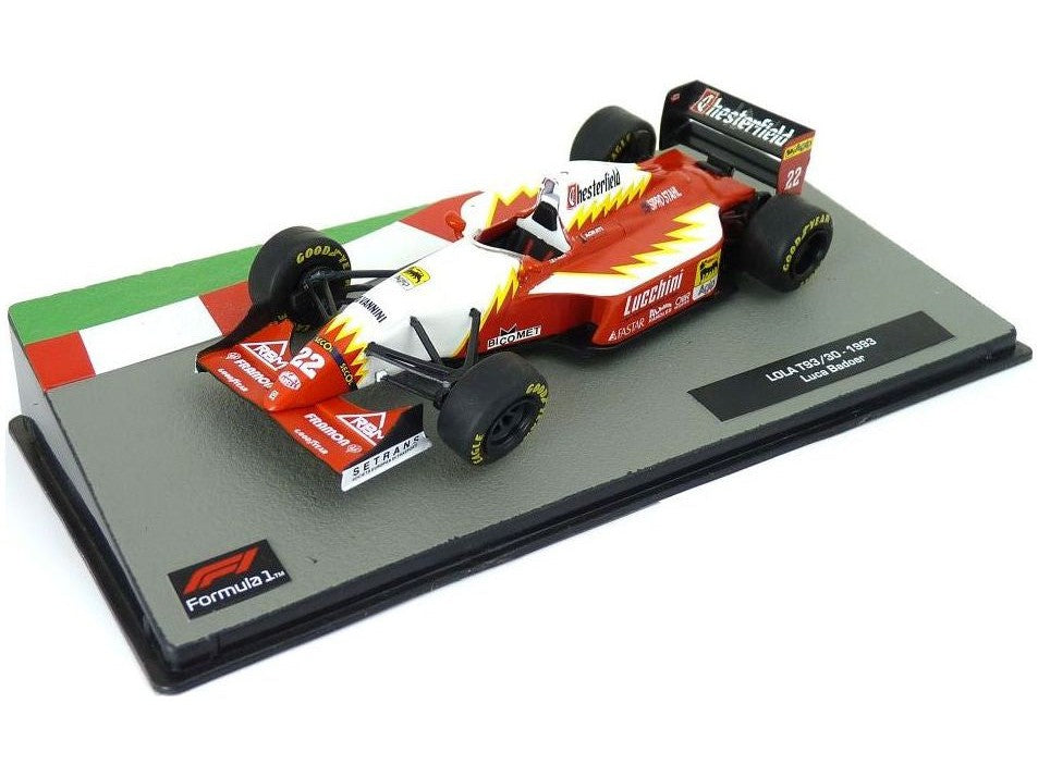 Lola T93/30 #22 F1 1993 Luca Badoer - 1:43 Scale Model Car-Unbranded-Diecast Model Centre