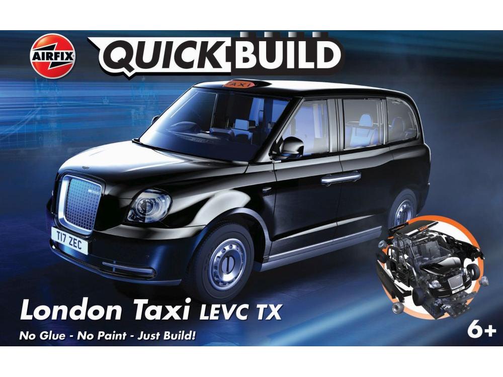 London Taxi Airfix QUICKBUILD Plastic Kit-Airfix-Diecast Model Centre