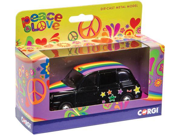London Taxi 'Rainbow' 1:36 Scale Corgi Diecast Model-Corgi-Diecast Model Centre