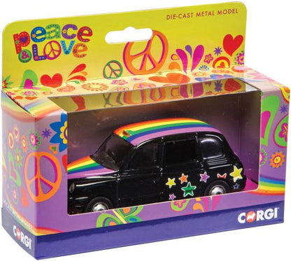 London Taxi 'Rainbow' 1:36 Scale Corgi Diecast Model-Corgi-Diecast Model Centre