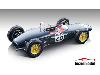 Lotus 21 Climax #28 F1 Italian GP 1961 Stirling Moss 1:18 Scale Resin Car – Tecnomodel-Tecnomodel-Diecast Model Centre