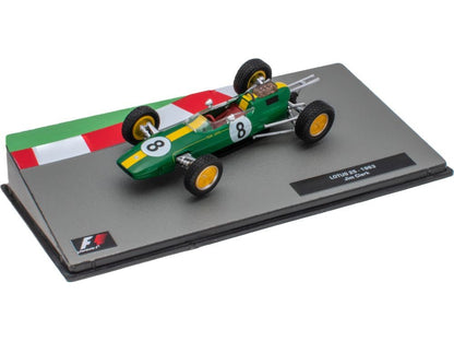 Lotus 25 #8 F1 1963 Jim Clark - 1:43 Scale Diecast Model Car-Unbranded-Diecast Model Centre