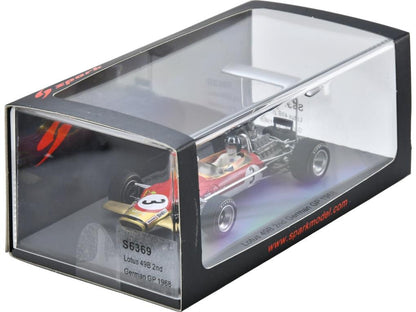 Lotus 49B #3 2nd F1 German GP 1968 Graham Hill 1:43 Scale Resin Car – Spark-Spark-Diecast Model Centre