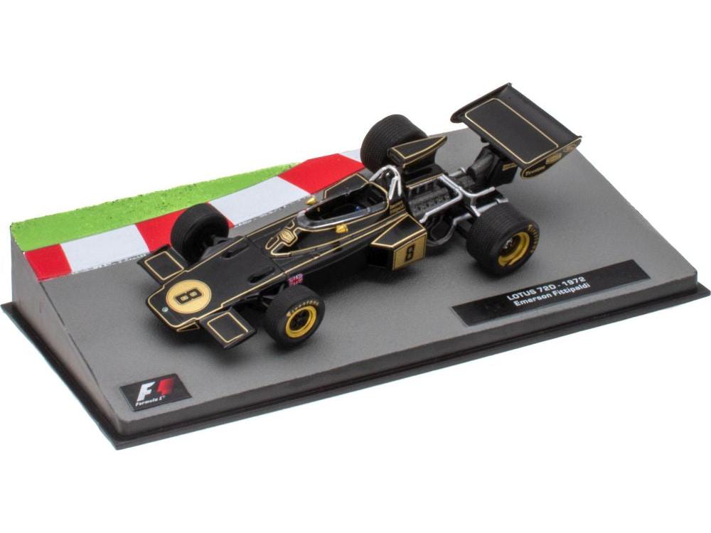 Lotus 72D #8 F1 1972 Emerson Fittipaldi 1:43 Scale Diecast Model