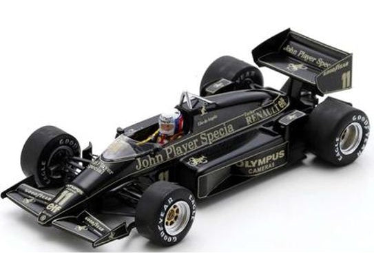 Lotus 97T #11 Winner F1 San Marino GP 1985 Elio de Angelis - 1:43 Scale Resin Model Car-Spark-Diecast Model Centre