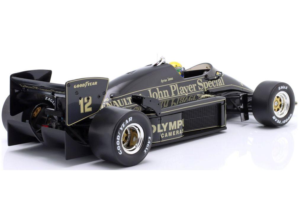 Lotus 97T #12 Ayrton Senna Monaco GP F1 1985 1:18 Scale Werk83 Diecast Model Car-Werk83-Diecast Model Centre