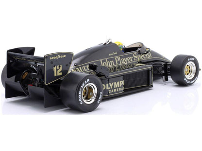Lotus 97T #12 Ayrton Senna Monaco GP F1 1985 1:18 Scale Werk83 Diecast Model Car-Werk83-Diecast Model Centre