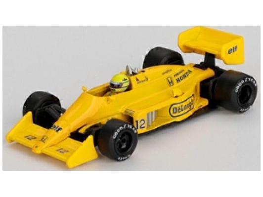 Lotus 99T F1 Monaco GP 1987 Winner #12 Ayrton Senna Blister Packaging 1:64 Scale Diecast Model Car – MINI GT-MINI GT-Diecast Model Centre