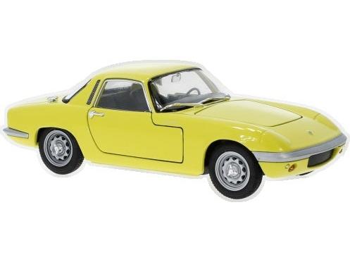 Lotus Elan 1965 Yellow 1:24 Scale Diecast Car – Welly-Welly-Diecast Model Centre