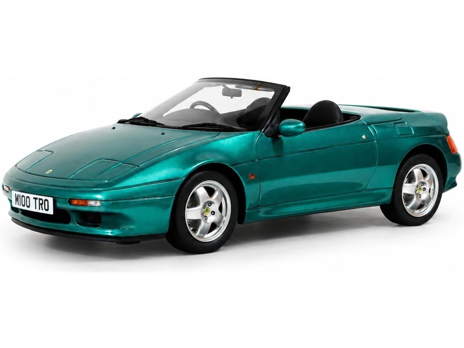 Lotus Elan M100 Medina Green Metallic 1989-1995 1:18 Scale Resin Car – Cult-Cult-Diecast Model Centre