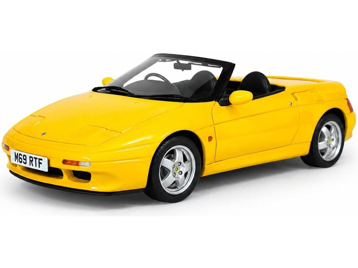 Lotus Elan M100 Mustard Yellow 1989-1995 1:18 Scale Resin Car – Cult-Cult-Diecast Model Centre