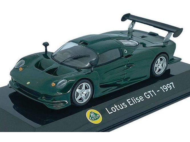 Lotus Elise GT1 1997 green - 1:43 Scale Diecast Model Car-Unbranded-Diecast Model Centre
