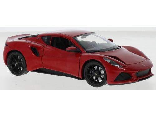 Lotus Emira Red 1:24 Scale Welly Diecast Model-Welly-Diecast Model Centre