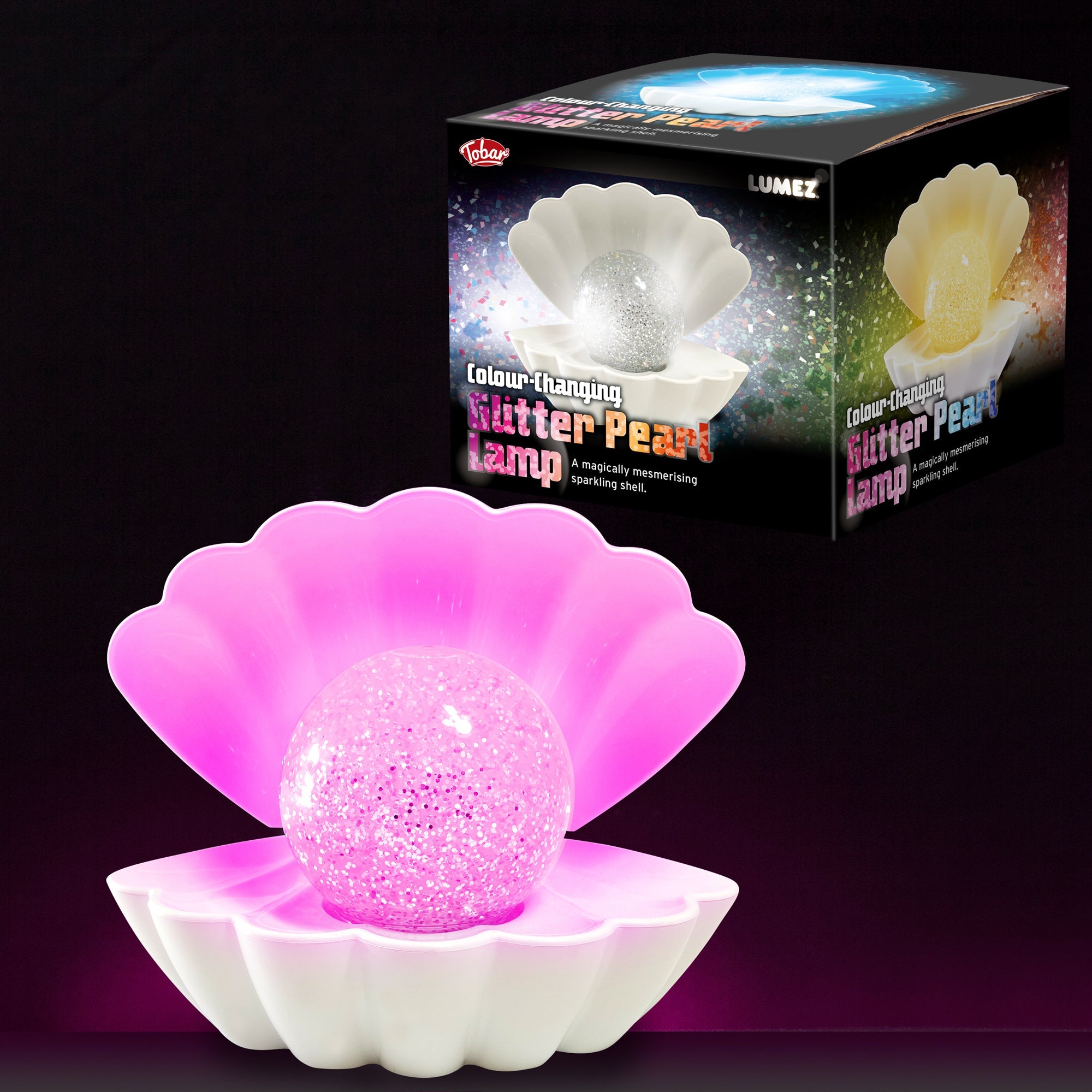 Lumez Colour Changing Glitter Pearl Lamp-Diecast Model Centre-Diecast Model Centre